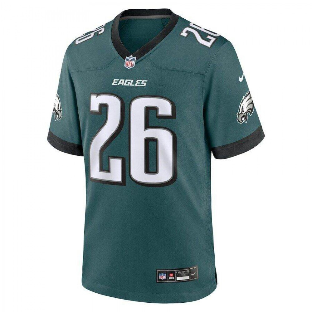 Saquon Barkley Philadelphia Eagles Nike Youth Jersey - Midnight Green-GridironStore